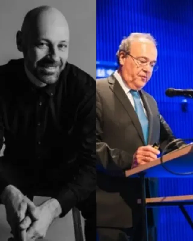 Würzburger Bachtage 2026 — Eröffnungsakt · Harald Oeler und Prof. Dr. Ulrich Konrad