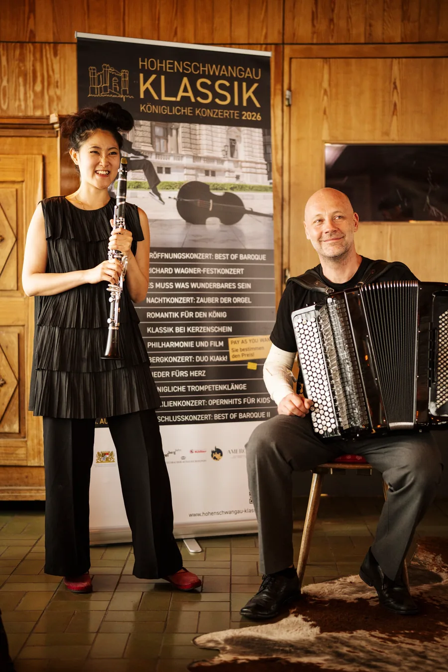 Hohenschwangau Klassik — Bergkonzert Duo KlAkk!