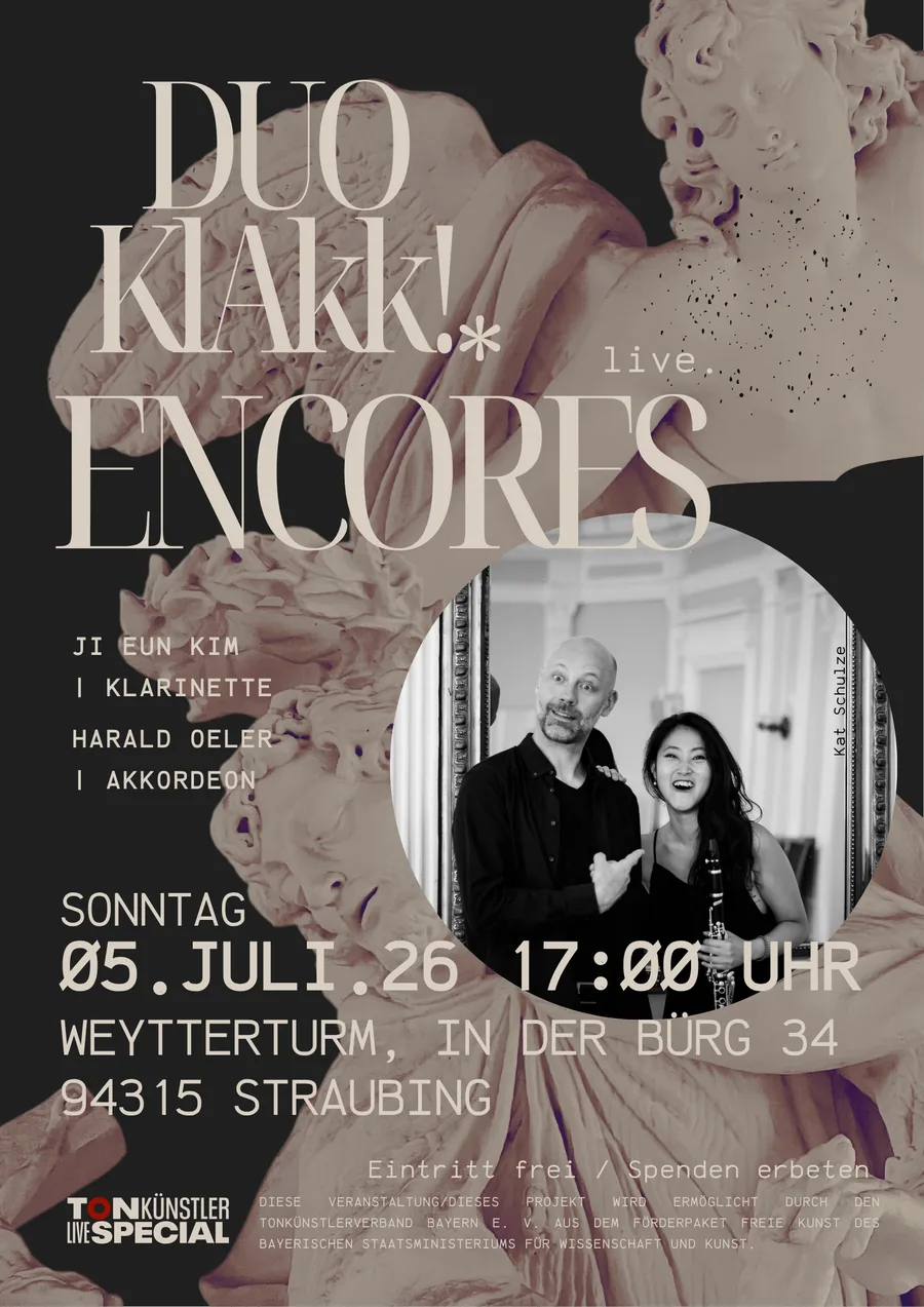 Duo KlAkk! — Musik aus dem Moment heraus · Straubing
